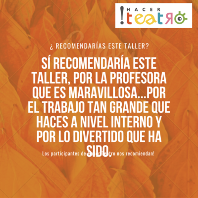 Recomendaciones de nuestros alumnos y participantes